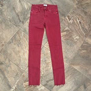 Hudson red jeans